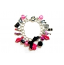 Girls Just Wanna Have Fun Themed Charm Bracelet
